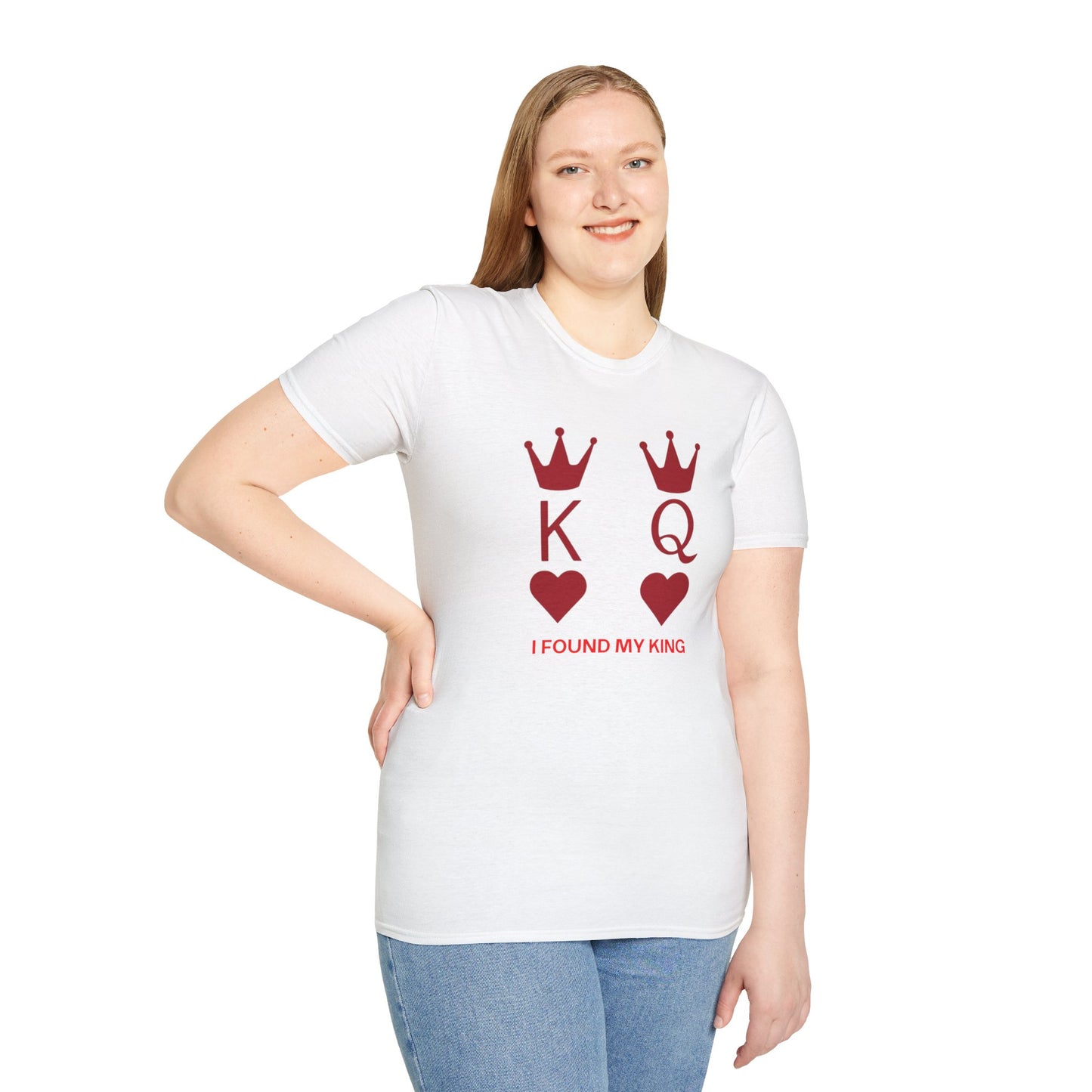 I FOUND MY KING Unisex Softstyle T-Shirt