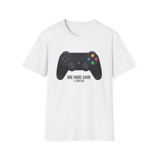 One More Game I Swear Unisex Adult T-Shirt