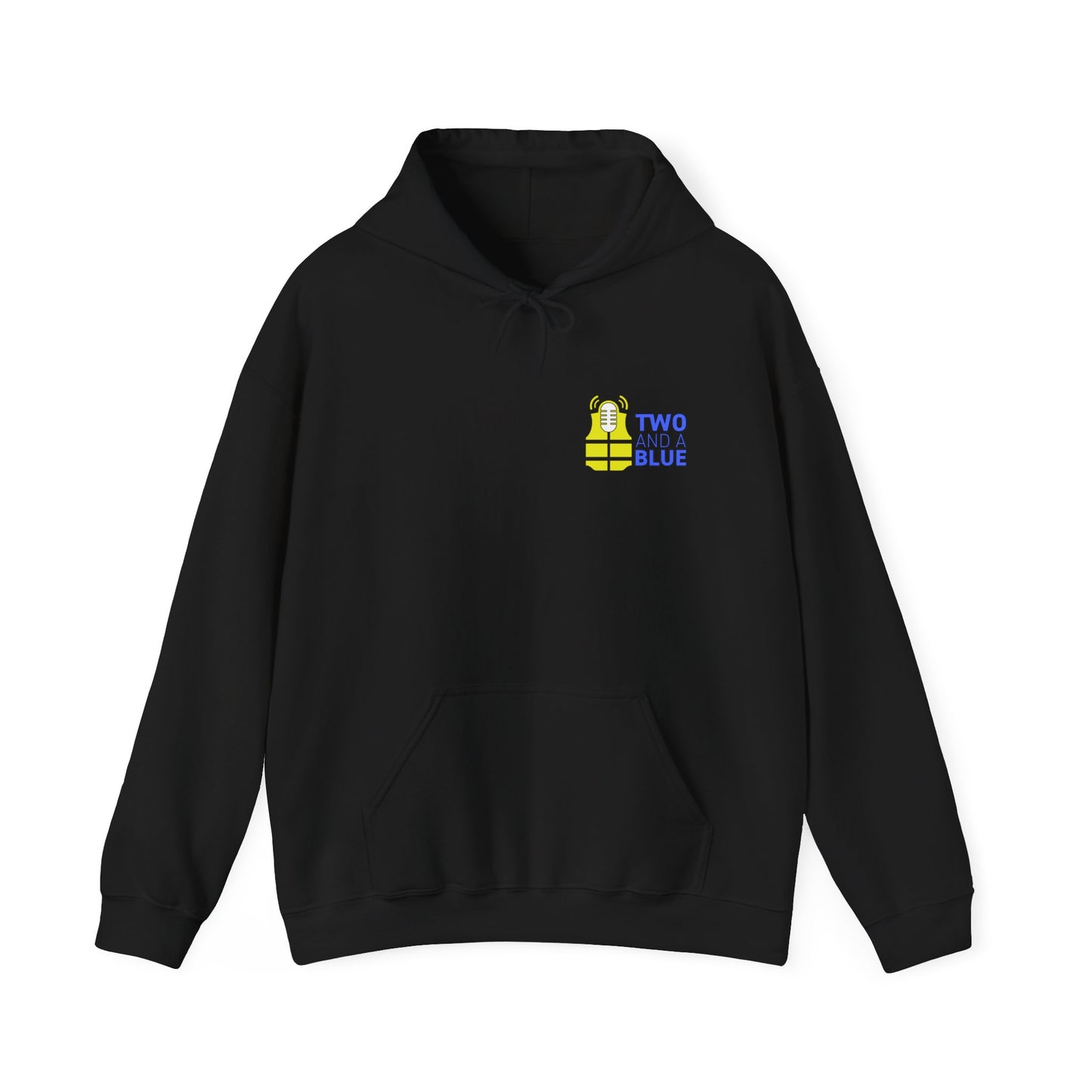 Two And A Blue Unisex Heavy Hooded Sweatshirt