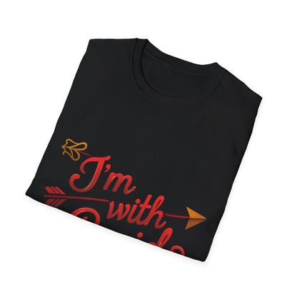 I'm With Cupid Unisex Softstyle T-Shirt