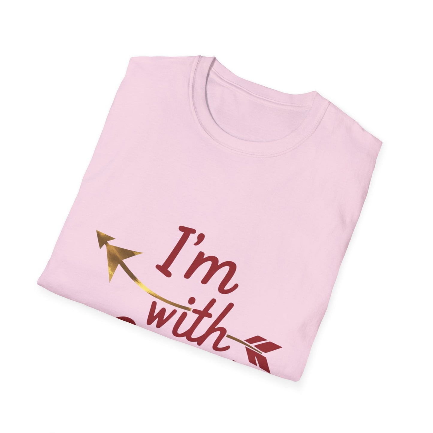 I'm With Cupid Unisex Softstyle T-Shirt