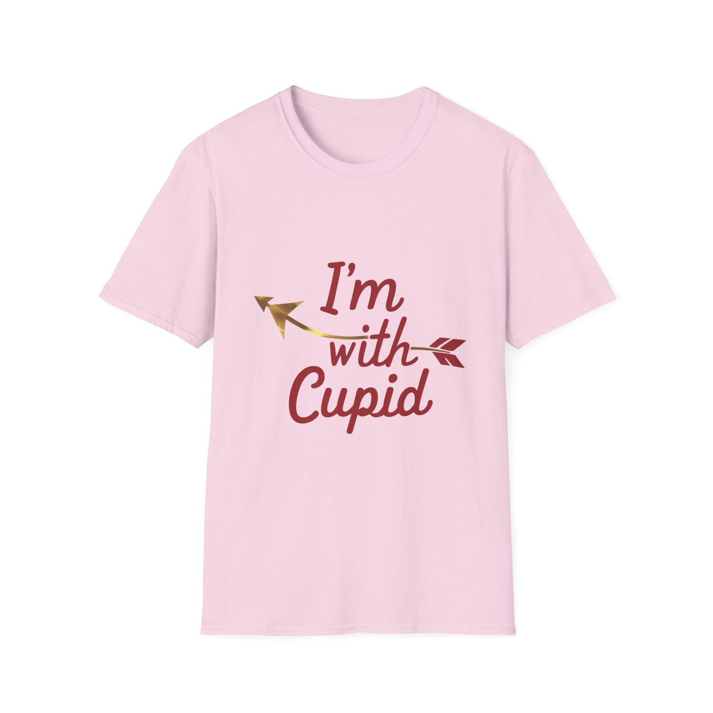 I'm With Cupid Unisex Softstyle T-Shirt