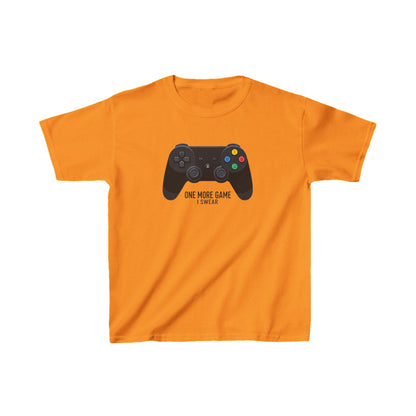 One More Game I Swear Kids T-shirt