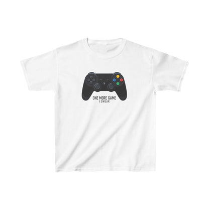 One More Game I Swear Kids T-shirt