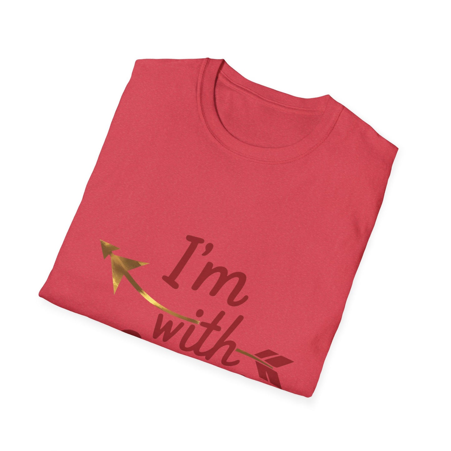 I'm With Cupid Unisex Softstyle T-Shirt