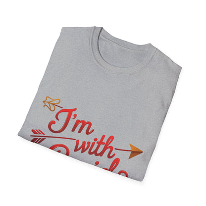 I'm With Cupid Unisex Softstyle T-Shirt