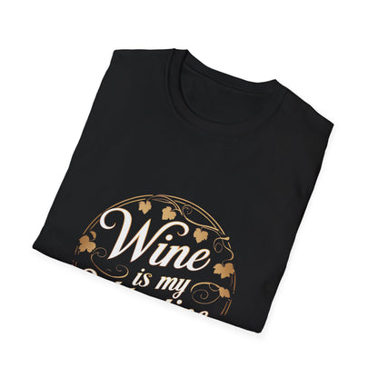 Wine Is My Valentine Softstyle T-Shirt