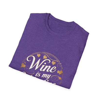 Wine Is My Valentine Softstyle T-Shirt