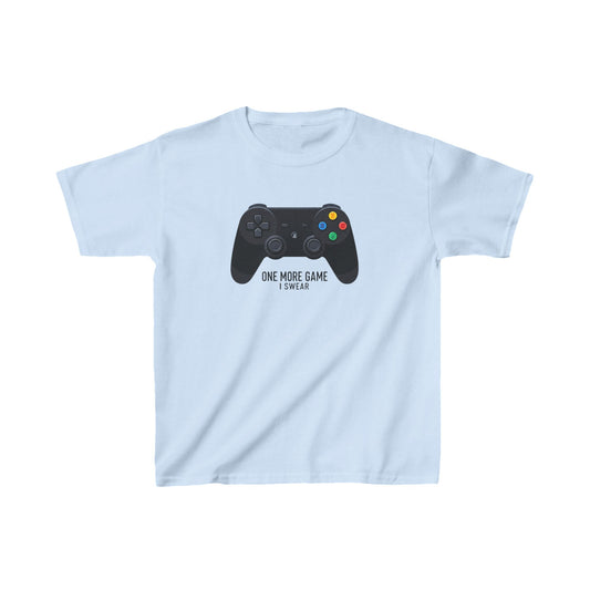 One More Game I Swear Kids T-shirt