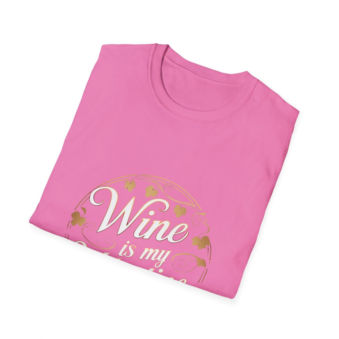 Wine Is My Valentine Softstyle T-Shirt