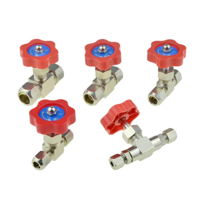 Pneumatic Ball Valve Quick Fitting 4 6mm 8mm 10mm 12mm Compressor Air Hose Water Tube Needle Adjust Flow Control Crane Coupling