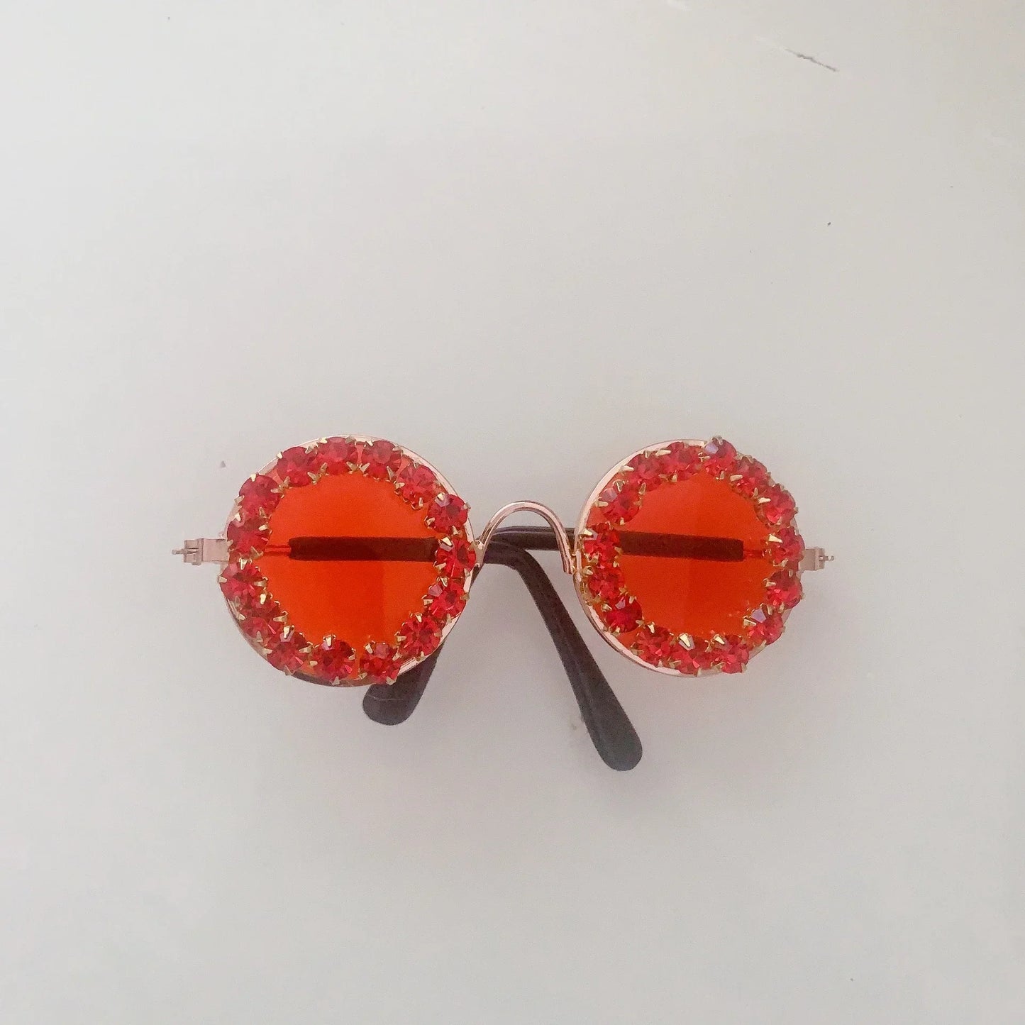 Pet Dog Glasses Rhinestone