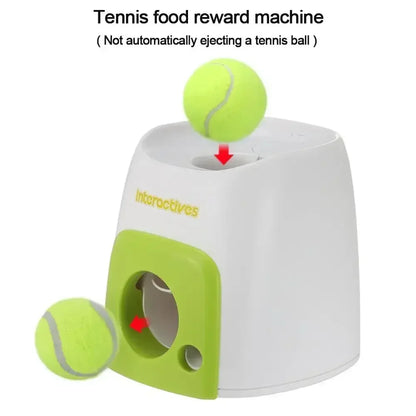 Interactive with 1pcs Ball Cats/Dogs Toy Food Reward Machine Smart Feeder