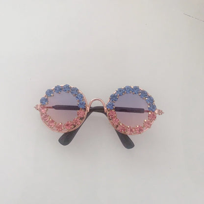 Pet Dog Glasses Rhinestone