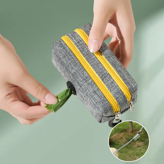 Pet Dog Poop Bag Holder Leash Attachment