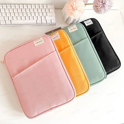 Tablet Sleeve Bag 9-11 Inch  Pad 5 Pro Ipad Air Pro 11 13 M4 M2 10Th/9/8 10.2 for Samsung Huawei Shockproof Pouch Bags