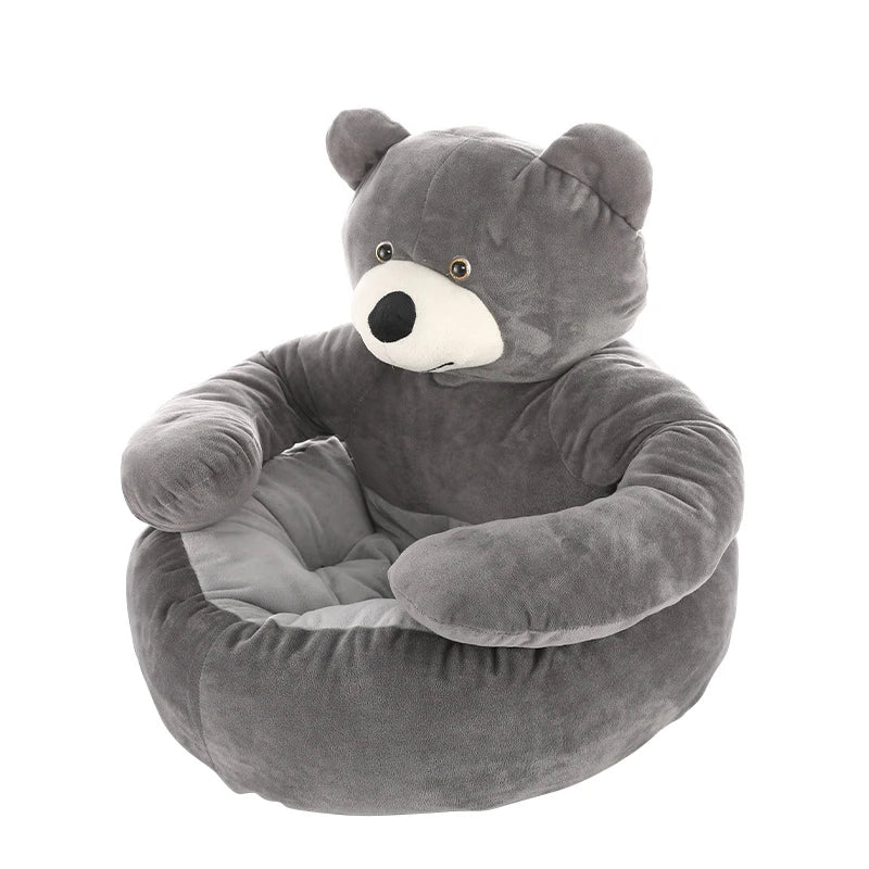 Semi-Enclosed Bear Pet Dog/Cat Bed Ultra Soft