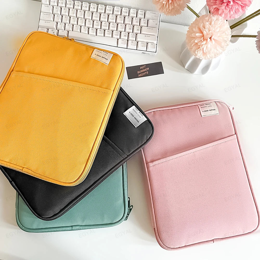 Tablet Sleeve Bag 9-11 Inch  Pad 5 Pro Ipad Air Pro 11 13 M4 M2 10Th/9/8 10.2 for Samsung Huawei Shockproof Pouch Bags