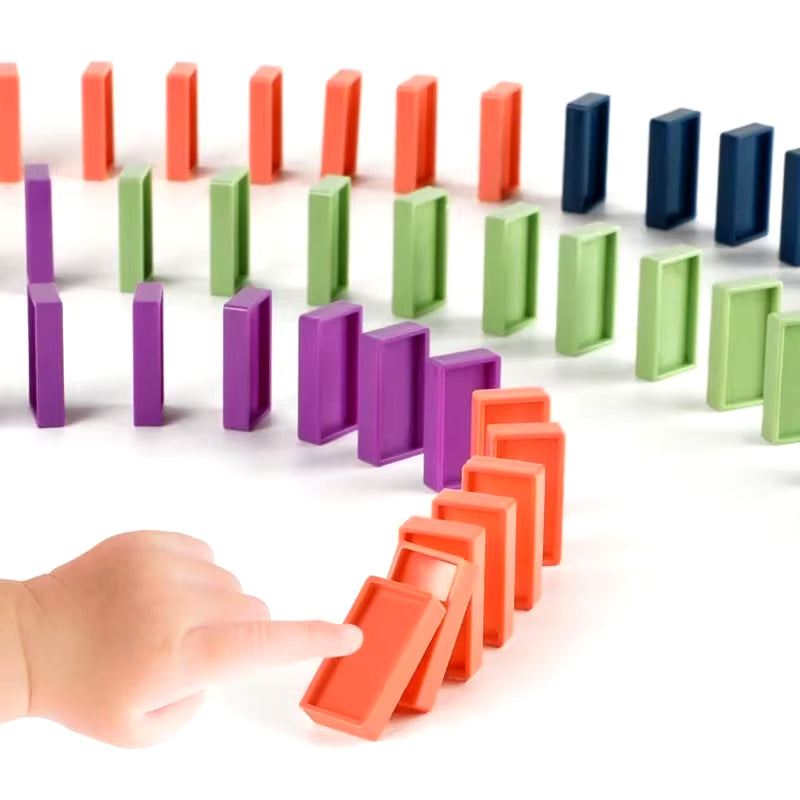 Domino Children'S Puzzle Building Blocks 